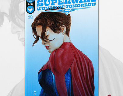 Supergirl Sasha Calle Sketch Cover