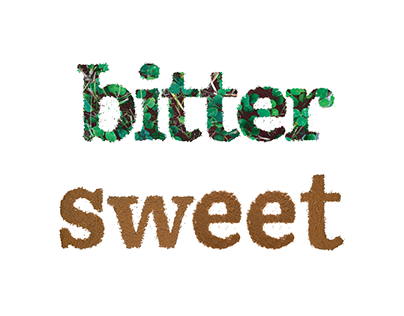 BITTER sweet handmade typeface