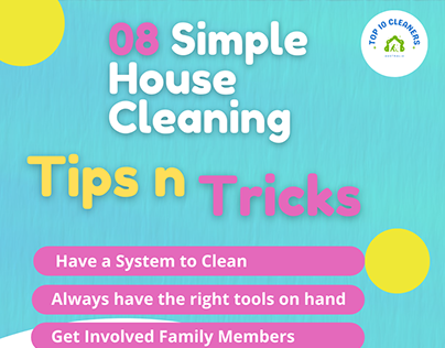 08 Simple House Cleaning Tips and Tricks