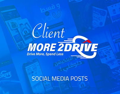 Client (More2drive) Social media posts