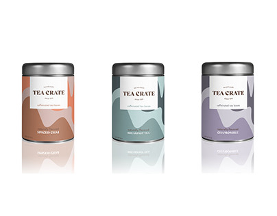 Tea Crate Branding and Packaging