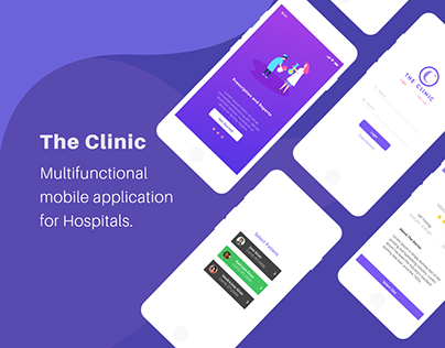 The Clinic- UI UX design for Hospital