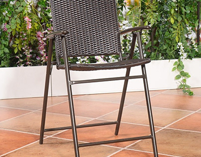Rattan Folding Chair