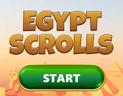 EGYPT SCROLLS GAME UI
