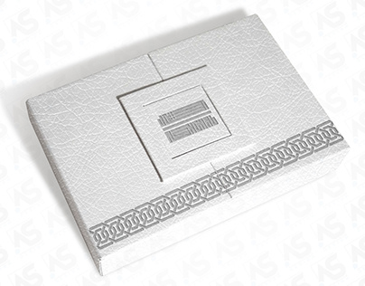 ASHGHAL annual report with high quality leather box
