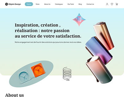 Objets Design Website