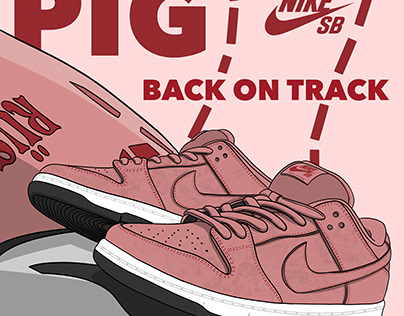 Nike SB Dunk Low «Pink Pig»