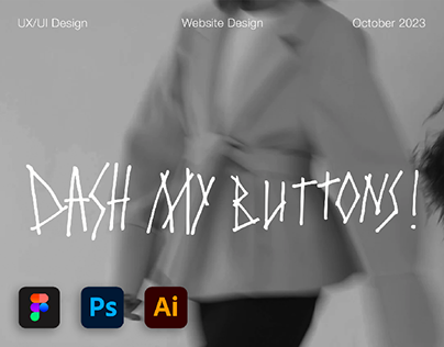 Dash My Buttons | Webstie Design | E-commerce