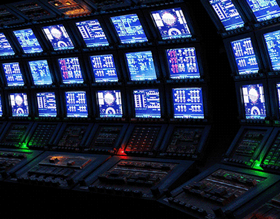 Space center control panel