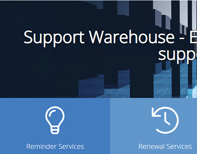 Support Warehouse Website