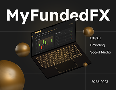 MyFundedFX — UX/UI & Branding