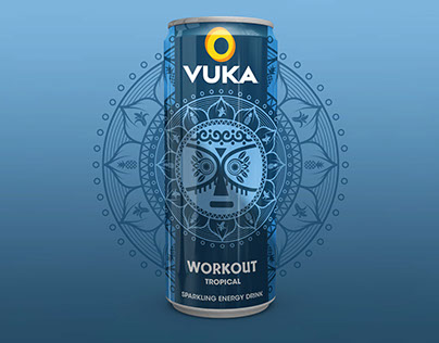 VUKA Sparkling Energy Drink