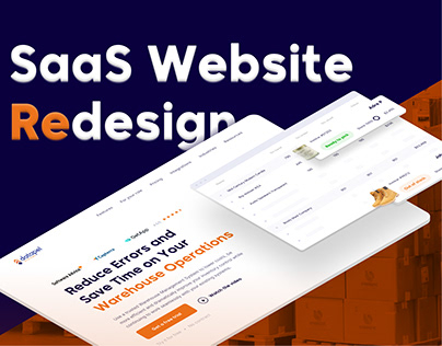 SaaS Website Redesign | Warehouse Management | Datapel