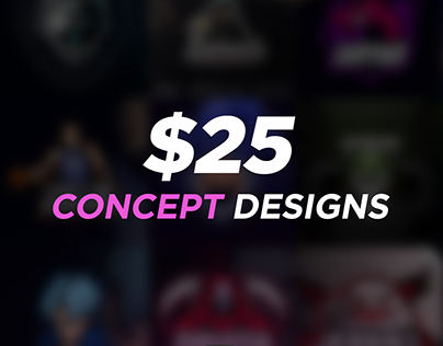$25 Concept Logo Designs