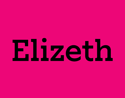 Typeface Elizeth