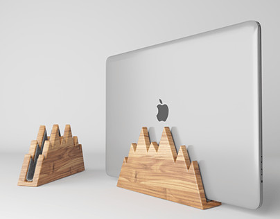 Concept design of stand for MacBook