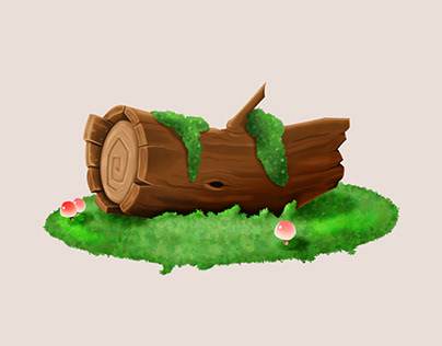 log illustration