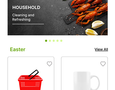Grocery Store App UI