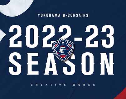 Yokohama B-Corsairs 2022-23 Season Creative Works