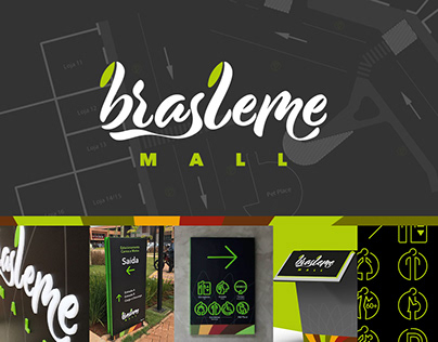 Sistema de Comunicação Visual - BrasLeme Mall