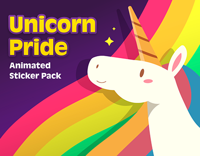 Unicorn Pride - Animated Sticker Pack