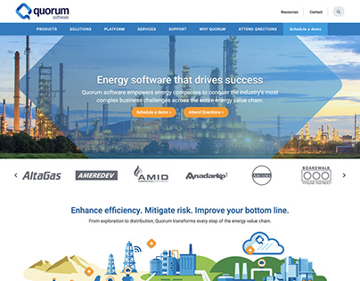 Quorum Software Website & Brand Redesign