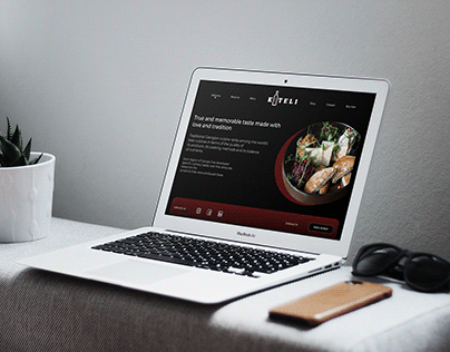 KITELI Restaurant Website Design