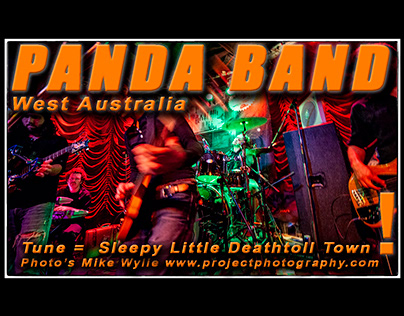 The Panda Band live music photos by Mike Wylie