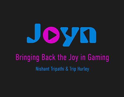 Joyn : Detoxifying Gaming