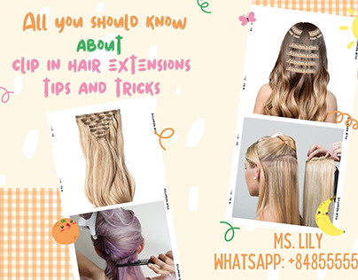 Clip in hair extensions tips and tricks