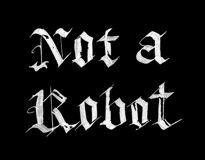 Not a Robot