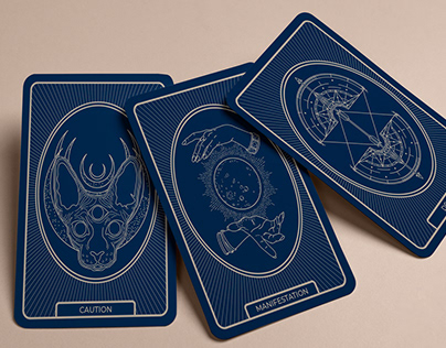 Project thumbnail - ASHWOOD ORACLE TAROT: Tarot Card Design
