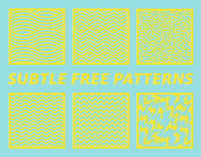 Subtle free vector patterns