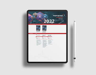 Super Group Online Report 2022 Concept