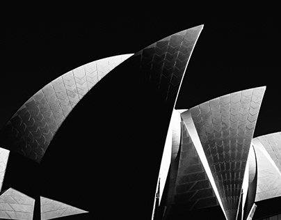 Sydney Opera House - Monochrome