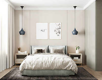 Bedroom 204 - Interior design and visualization