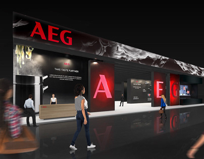 Booth design for AEG@AWE
