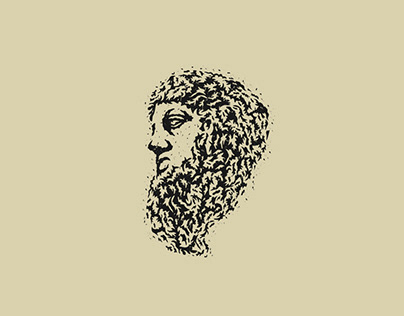 Ancient Greek Philosopher ( Logo For Sale )