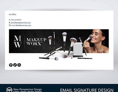 New Perspective Design: Branding Makeup Worx