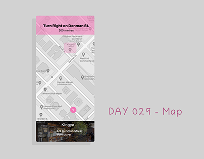 Map (Daily UI - Day 029)