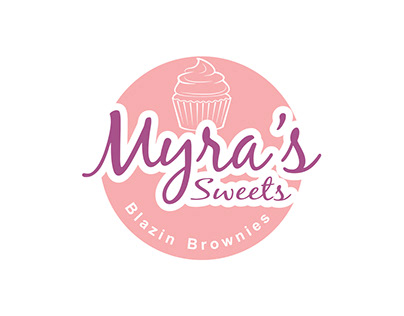 Myra's Sweet Logo Design