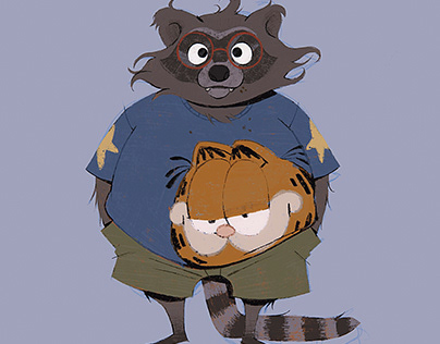 Raccoons Character Designs