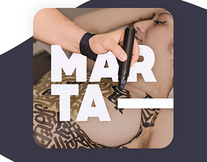 Calligraphy BodyArt - Marta