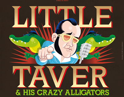 LITTLE TAVER poster and t-shirts