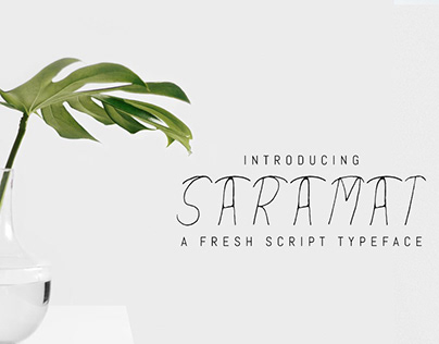 Saramat - Free Script Font