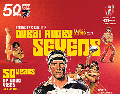 Emirates Airline Dubai Rugby Sevens - Print and Digital