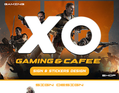 Gaming & cafe shop design