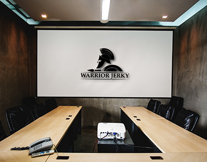 Warrior Jerky Company Logo Design
