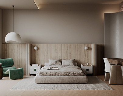 Bedroom design in Bahrain