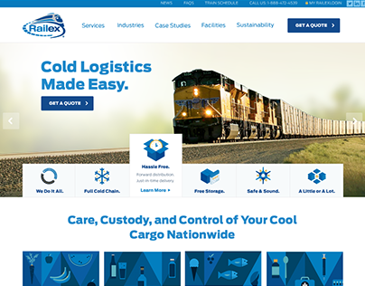 Railex Website Design